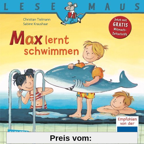 LESEMAUS, Band 54: Max lernt schwimmen